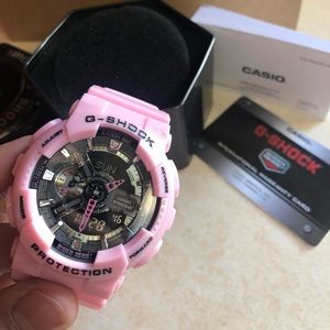 G-Shock Casio Pink/Black Sports Watch Brand New